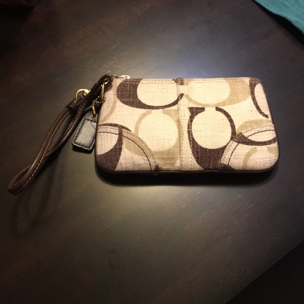 Coach wristlet